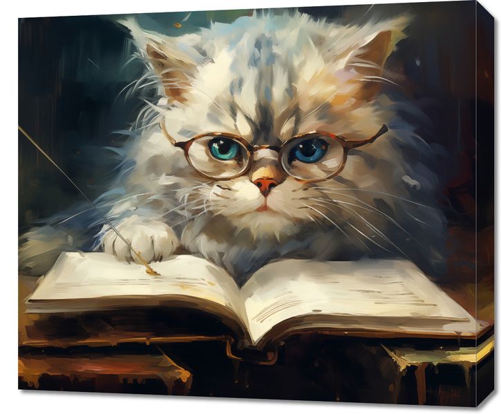 Obraz 70x60cm Ucz Się Ucz zdjęcie 1