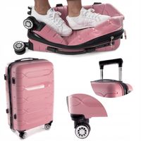 DUŻA WALIZKA PODRÓŻNA XXL POLIPROPYLEN RGL BAGAŻ PODWÓJNE KÓŁKA OBROTOWE