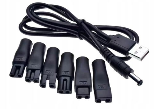 KABEL USB DO ŁADOWANIA ŁADOWARKA GOLARKA ALPHA PHILIPS BRAUN REMINGTON na Arena.pl