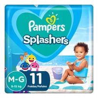PAMPERS SPLASHERS PIELUCHY DO PŁYWANIA KĄPIELI NA BASEN R.4-5 9-15KG 11 SZT