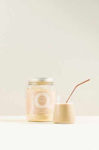 WEGAŃSKA ODŻYWKA BIAŁKOWA BIAŁKO VEGAN PROTEIN WANILIOWE FOODS BY ANN 500G na Arena.pl