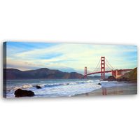 Emaga Obraz na płótnie, Golden Gate Bridge - 120x40