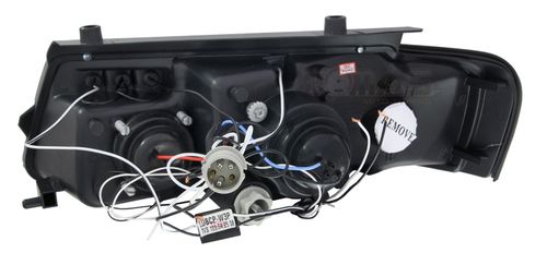 Reflektory lampy przednie Passat B5 ringi LED na Arena.pl