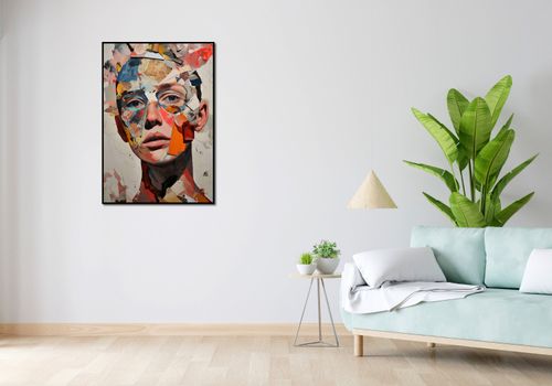 Plakat 68x98cm Podział Samego Siebie na Arena.pl