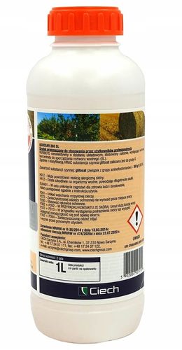 AGROSAR 360SL ŚRODEK CHWASTOBÓJCZY NA CHWASTY perz wiechliny mlecz 1l Ciech na Arena.pl