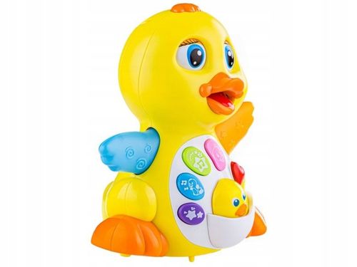 INTERAKTYWNA KACZUSZKA KACZKA GRA JEŹDZI MACHA SKRZYDEŁKAMI SERCE KWACZE na Arena.pl