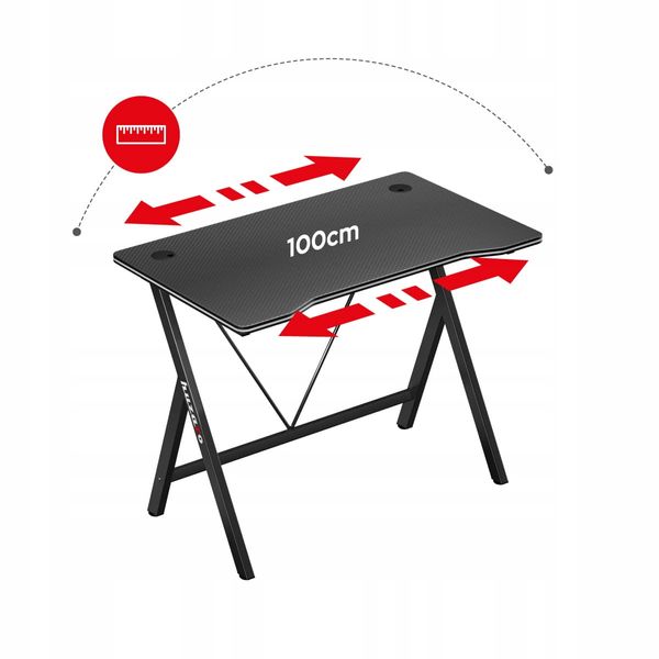 Biurko Gamingowe Komputerowe Dla Gracza Hero 1.4 zdjęcie 13