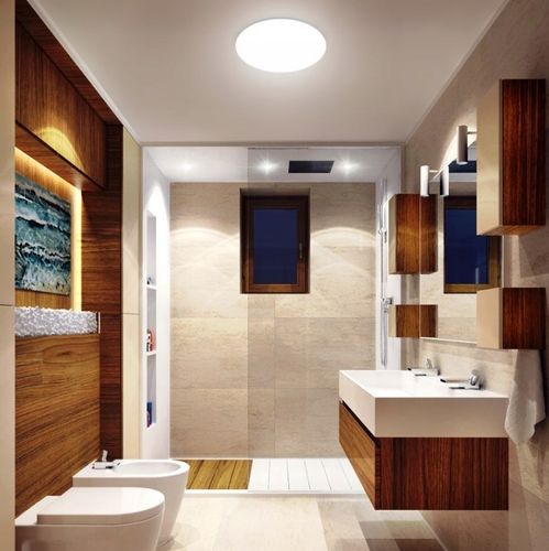 Plafon LED lampa sufitowa panel czujnik ruchu zmierzchu 15W panel natynkowy na Arena.pl