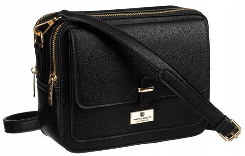 Listonoszka damska Peterson torebka na ramię z paskiem ze skóry eko modna na Arena.pl