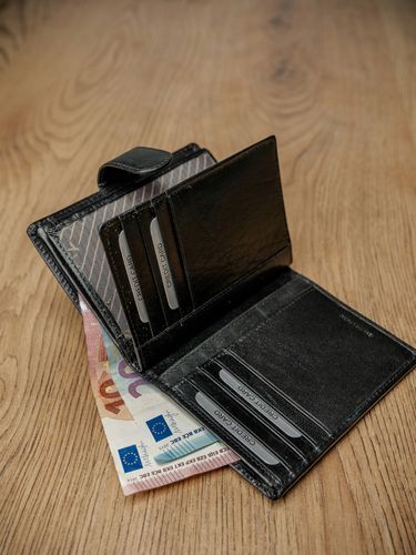 elegancki portfel męski ze skóry naturalnej - rovicky na Arena.pl