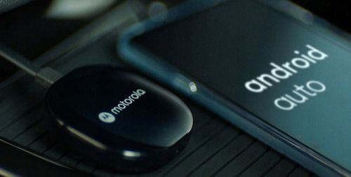 BEZPRZEWODOWY ADAPTER ANDROID AUTO MOTOROLA MA1 na Arena.pl