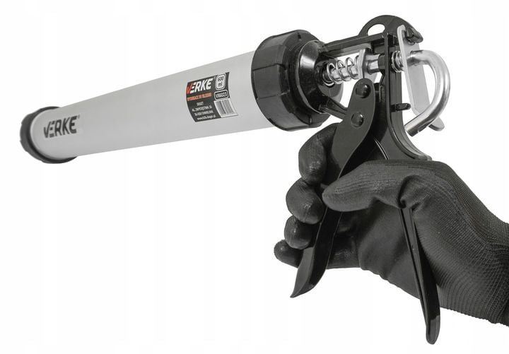 WYCISKACZ DO MAS SILIKONU TUBOWY AKRYLU KLEJU SMARU KLEJÓW NA TUBY 600ML zdjęcie 13