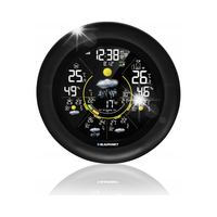 Stacja Pogody Meteo TUYA Wi-Fi LCD Kolorowy Czujnik Blaupunkt WS65BK APP
