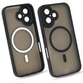 Etui do iPhone 16 czarny mat MagSafe case plecki pokrowiec ochrona