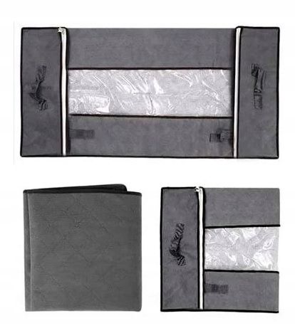 DUŻY ORGANIZER POJEMNIK POKROWIEC POD ŁÓŻKO Na POŚCIEL KOŁDRĘ ZABAWKI na Arena.pl