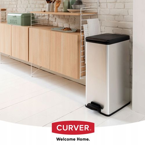 Curver Kosz Na Śmieci Metalizowany Z Pedałem 40 L na Arena.pl