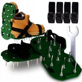 AERATOR OGRODOWY SANDAŁY NAKŁADKI NA BUTY Z KOLCAMI DO TRAWNIKÓW