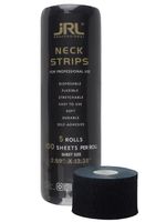JRL Kołnierzyki fryzjerskie CZARNE kryza papierki Rola ochronna - 5x 100szt