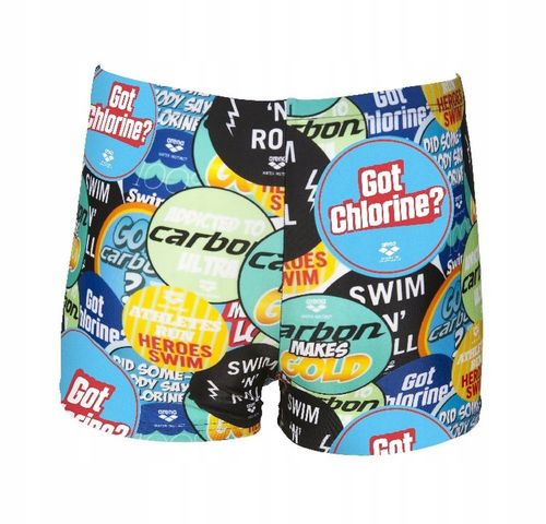 Kąpielówki chłopięce spodenki kąpielowe bokserki basen Arena Watchword 164 na Arena.pl