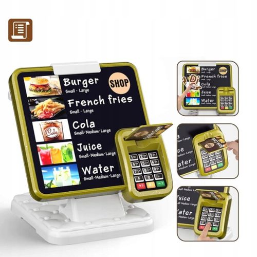 KASA SKLEPOWA INTERAKTYWNA PIZZERIA SKLEP DUŻY ZESTAW EKSPRES do KAWY WODA na Arena.pl