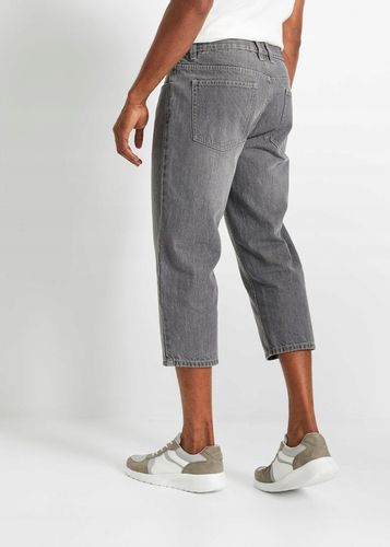 HA105 SPODNIE MĘSKIE JEANSOWE PROSTE 3/4 BONPRIX 62 SZARE na Arena.pl