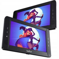 2X PRZENOŚNY ODTWARZACZ DVD 10" Z EKRANEM OBROTOWYM HD i GŁOŚNIKIEM STEREO