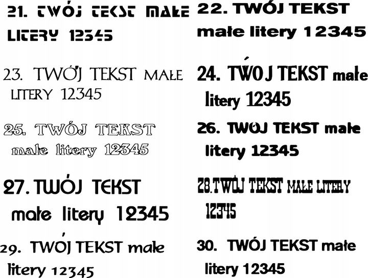 KOSZULKA Z WŁASNYM NADRUKIEM NAPIS LOGO TEKST 4XL zdjęcie 6