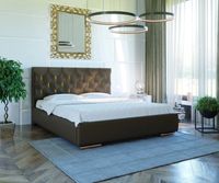 Łóżko podwójne tapicerowane MADAM 140x200 Sypialniane Tapicerowane