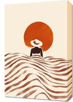 Obraz 40x60cm Chill Minimalistyczny , Wnętrza Styl Skandynawski, Boho