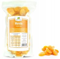 MORELE SUSZONE 1kg JASNE NATURALNE ZŁOTE pyszne słodkie
