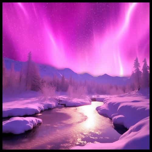 Plakat 90x90cm Aurora Nad Niebiem na Arena.pl