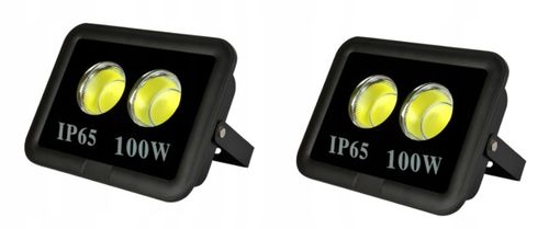 2x HALOGEN NAŚWIETLACZ 100W COB na Arena.pl