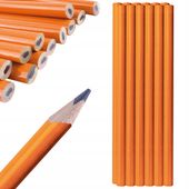 OŁÓWEK STOLARSKI 18CM BUDOWLANY KREŚLARSKI Zestaw 12szt. Drewniane