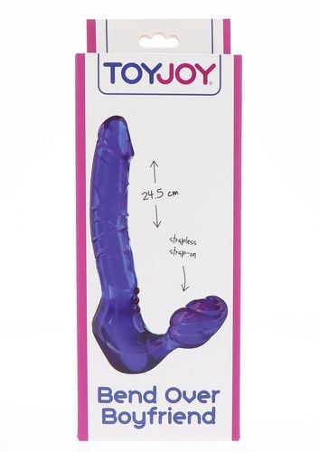 strap on strapless toyjoy fioletowy 4 cm na Arena.pl