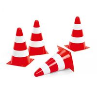 Rolly Toys Pacholki drogowe Zestaw 4 pacholkow