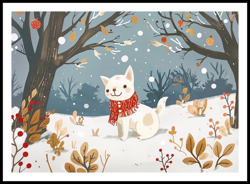 Plakat 84x59,5cm Śnieżny Kompan zdjęcie 3