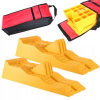 najazdy podkłady poziomujące 2x kpl z klinami kampera przyczep + futerał