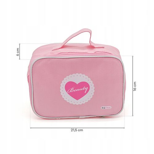 KOSMETYCZKA DLA DZIEWCZYNKI DREWNIANY ZESTAW MAŁEJ STYLISTKI na Arena.pl