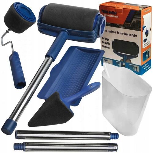 WAŁEK DO MALOWANIA NIEKAPIĄCY ZESTAW MALARSKI 4w1 WAŁEK NIEKAPEK na Arena.pl