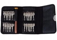 Zestaw Narzędzi Serwisowych 25w1 Wkrętaki Precyzyjne TORX GSM Etui
