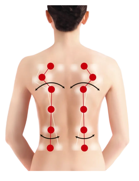 MATA DUŻA PODUSZKA MASUJĄCA SHIATSU SWING KULE 3D zdjęcie 3