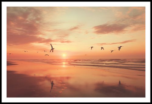 Plakat 86,4x56,8cm Spokojna Przystań na Arena.pl