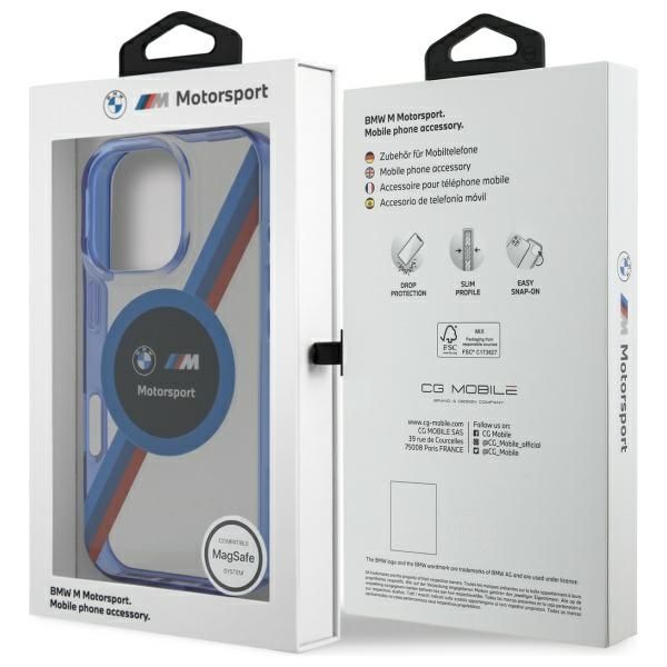 Etui BMW do iPhone 16 Pro Max 6.9"", Przezroczysty MagSafe zdjęcie 8
