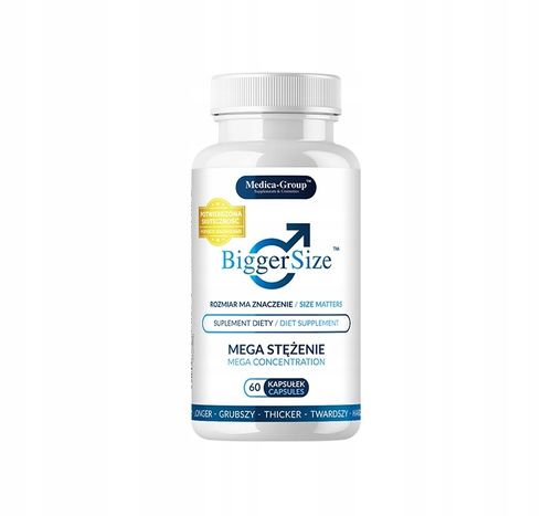 BiggerSize suplement diety dla mężczyzn 60 kapsułek na Arena.pl