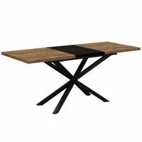 STÓŁ ROZSUWANY DO KUCHNI JADALNI SALONU LOFT PAJĄK 120-170CM DĄB LEFKAS