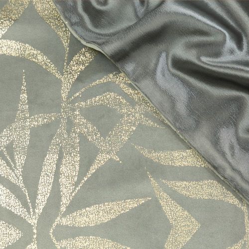 Bieżnik dekoracyjny/ szarfa BLINK-15 35x140 srebrny w liście na Arena.pl