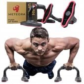 UCHWYTY DO POMPEK PODPÓRKI DO ĆWICZEŃ STALOWE SOLIDNE 200KG METEORA