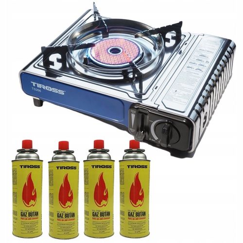 Kuchenka Turystyczna Ceramiczny Palnik Tiross TS -266 Walizka W Zestawie na Arena.pl