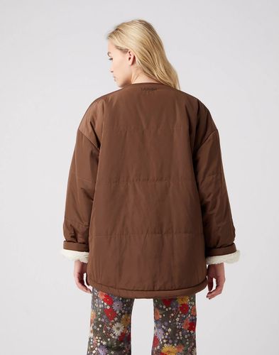 WRANGLER REVERSIBLE SHERPA JACKET CARAFE BROWN W4T3W3XEP 3XL na Arena.pl