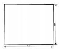 Szyba przednia - przód do ładowacza niemieckiego UN-50